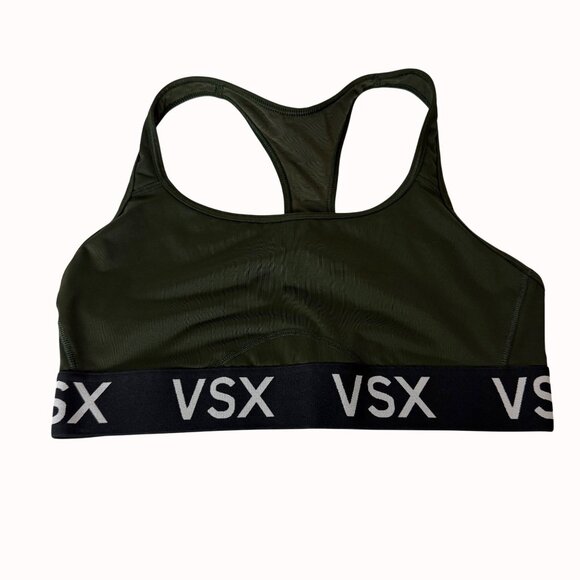 VSX Victorias Secret Sport Bra Racerback Size L Training Workout Activewear Yoga - Picture 10 of 12